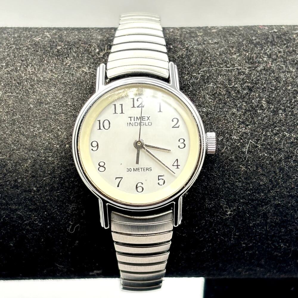 Vintage Silver Timex Watch